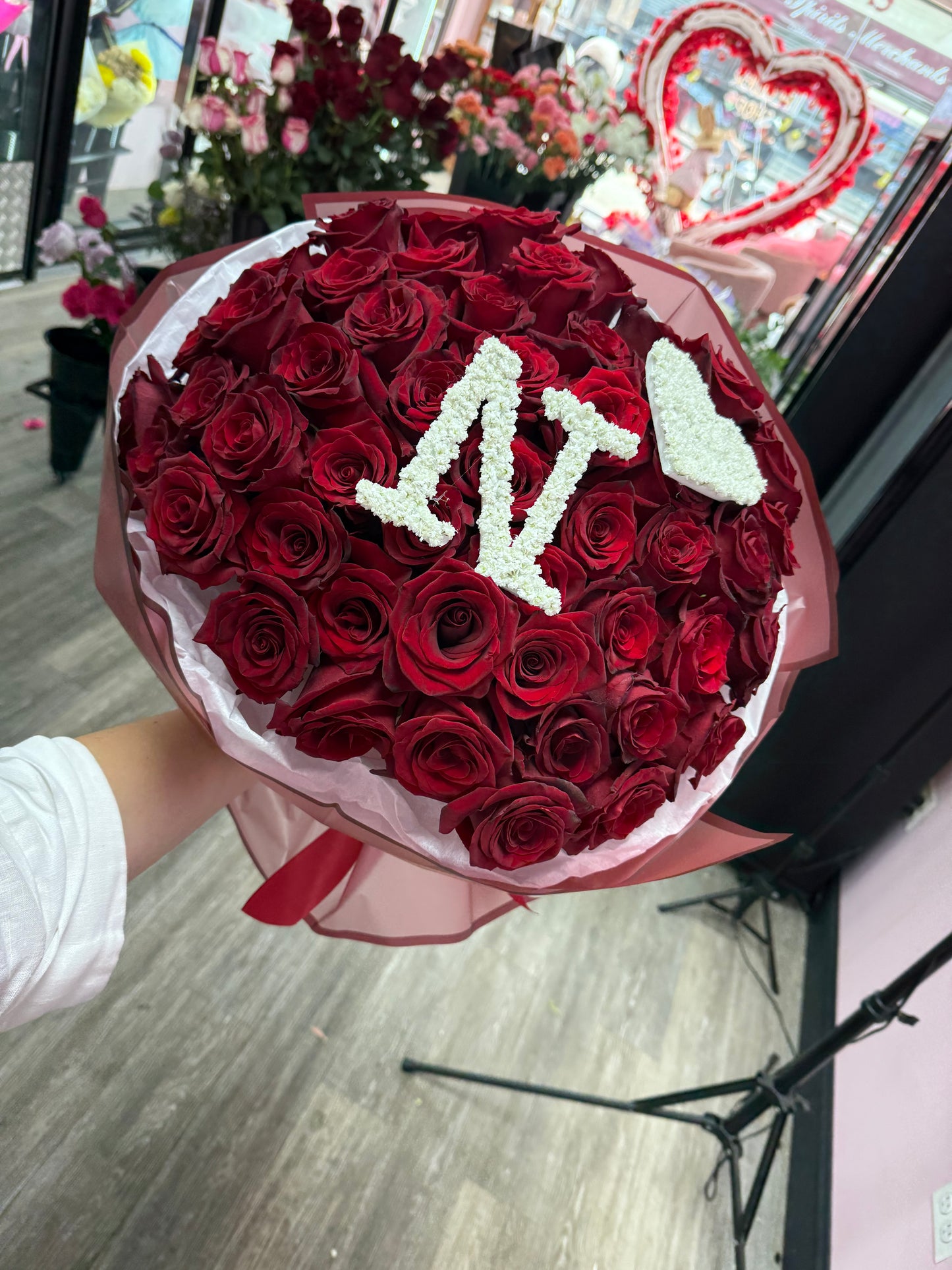 Theo’s signature bouquet