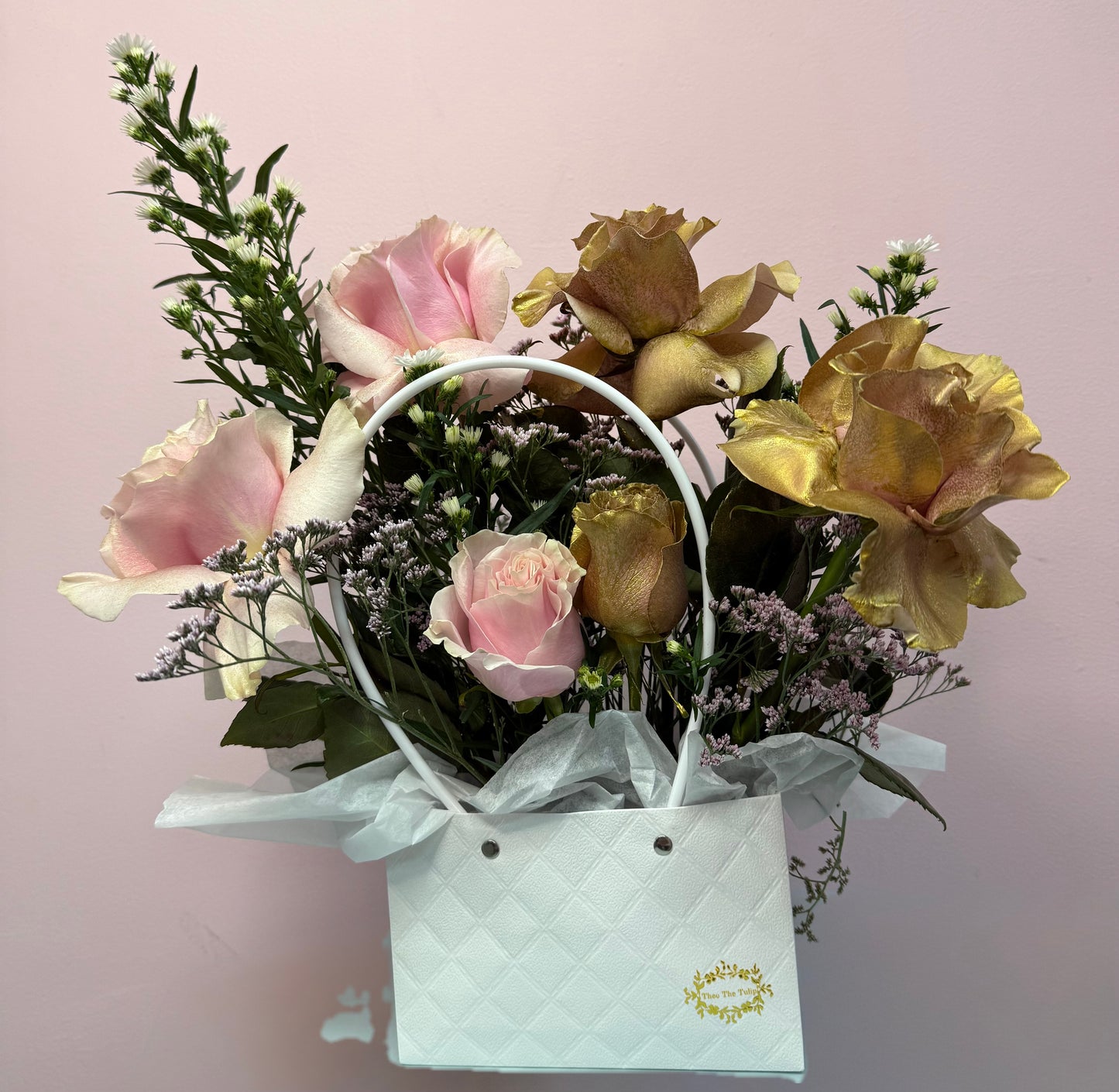 Purse bouquet
