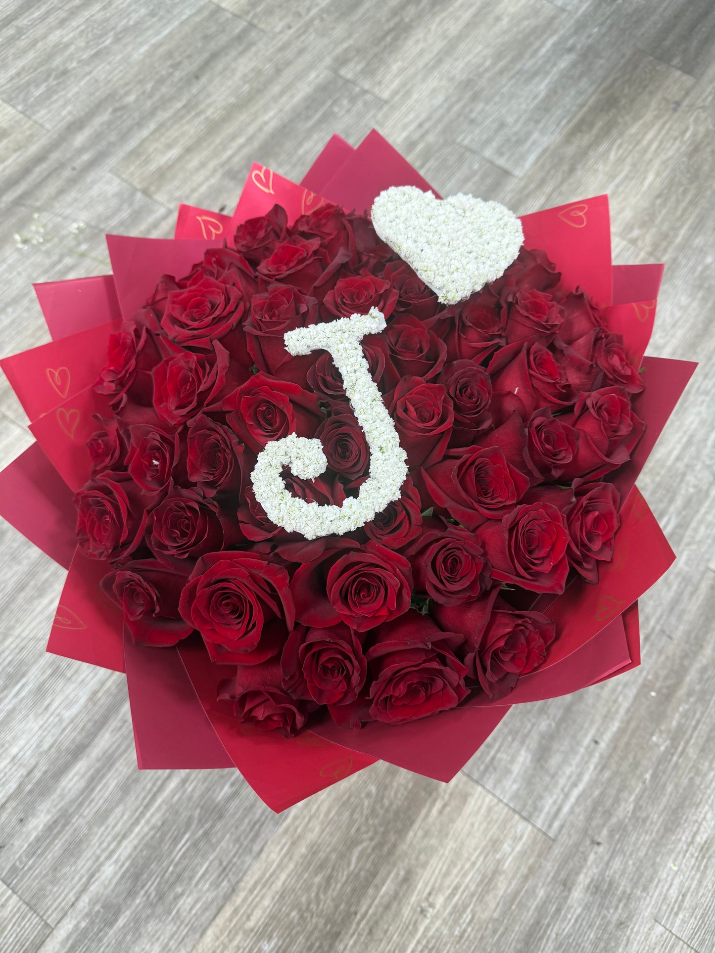 Theo’s signature bouquet