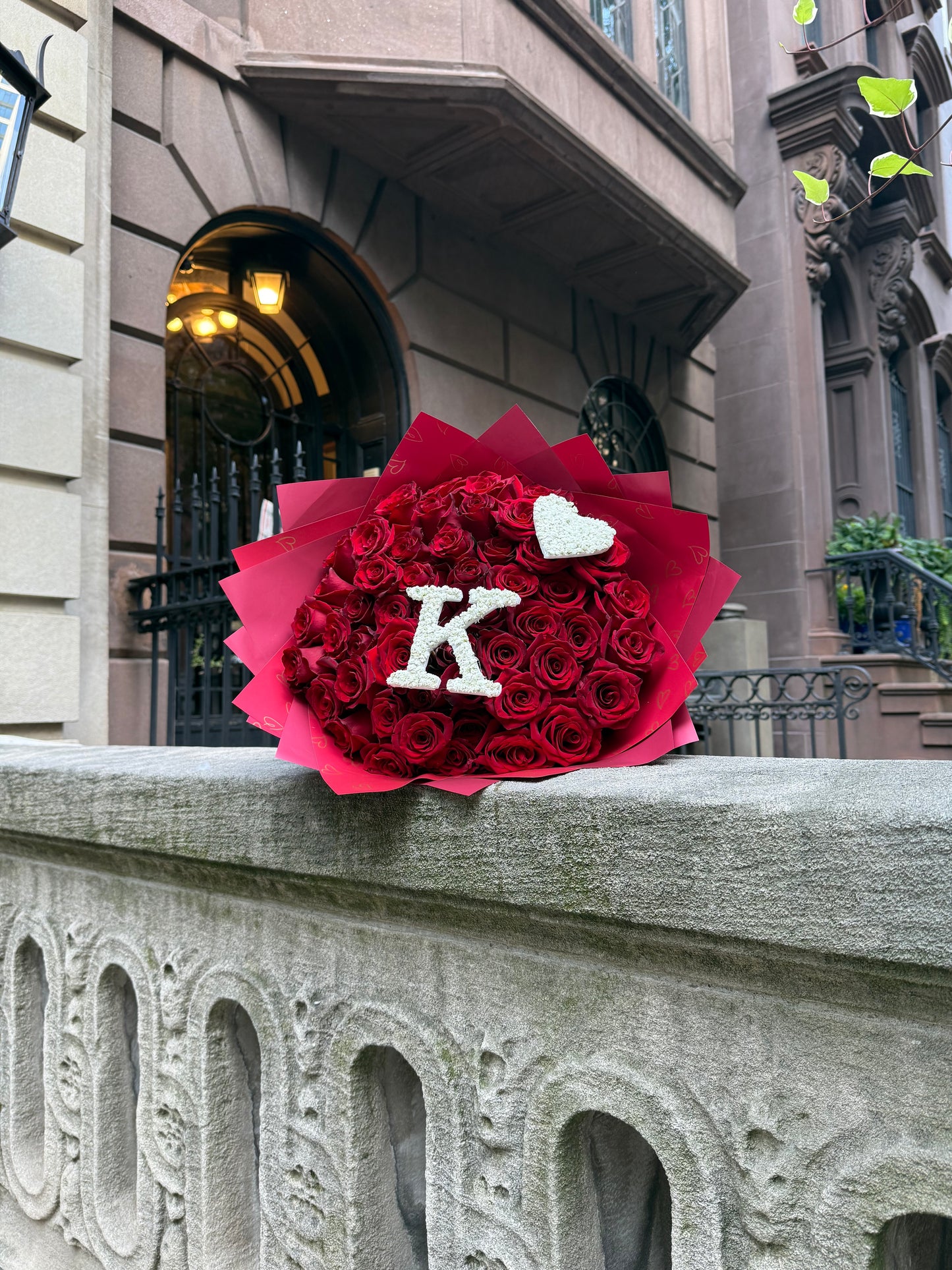 Theo’s signature bouquet