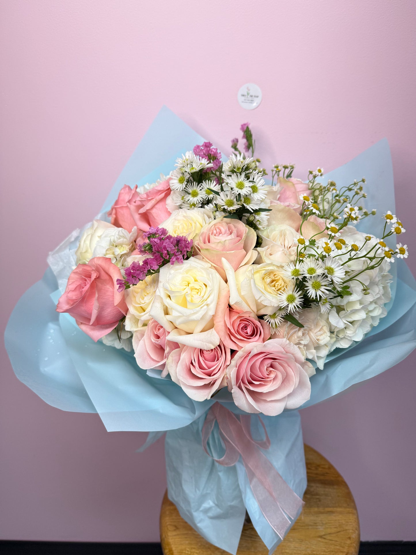 Shades of pink bouquet