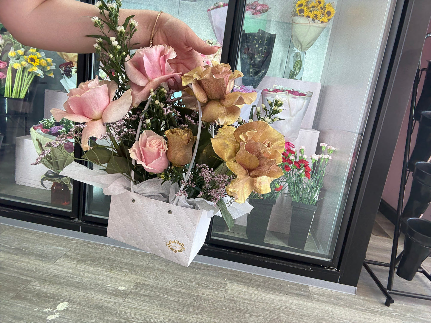 Purse bouquet