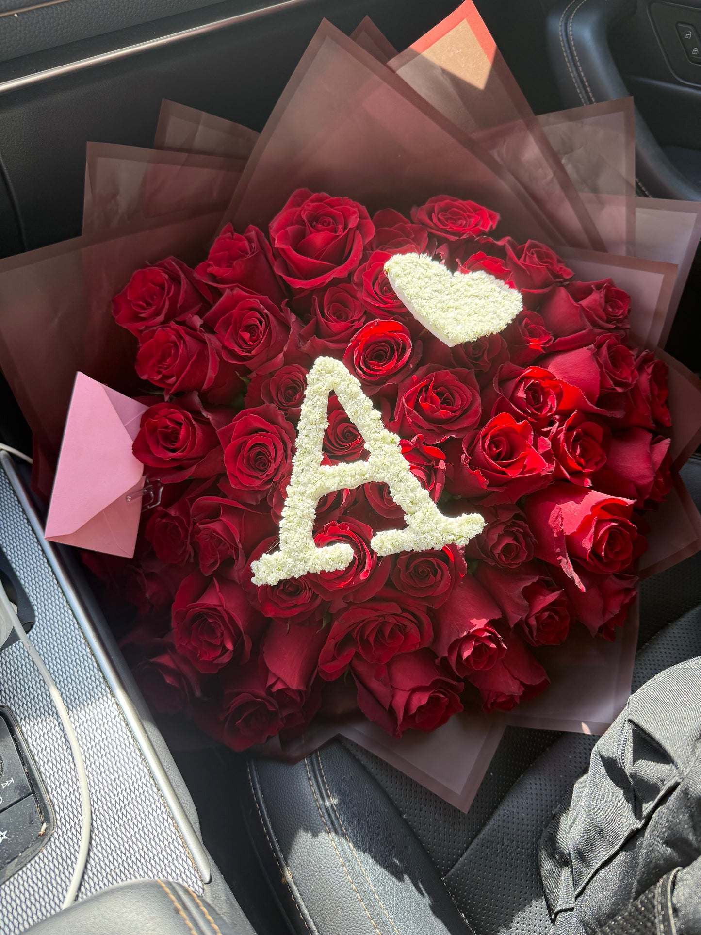 Theo’s signature bouquet