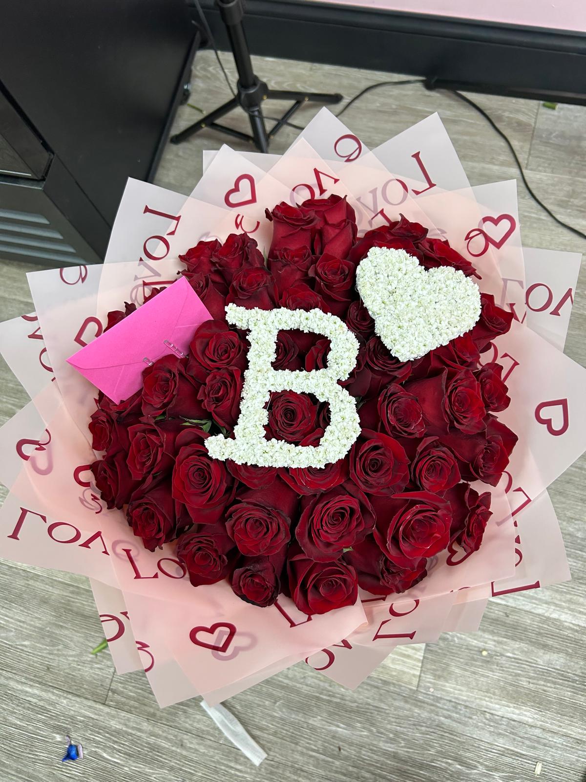 Theo’s signature bouquet