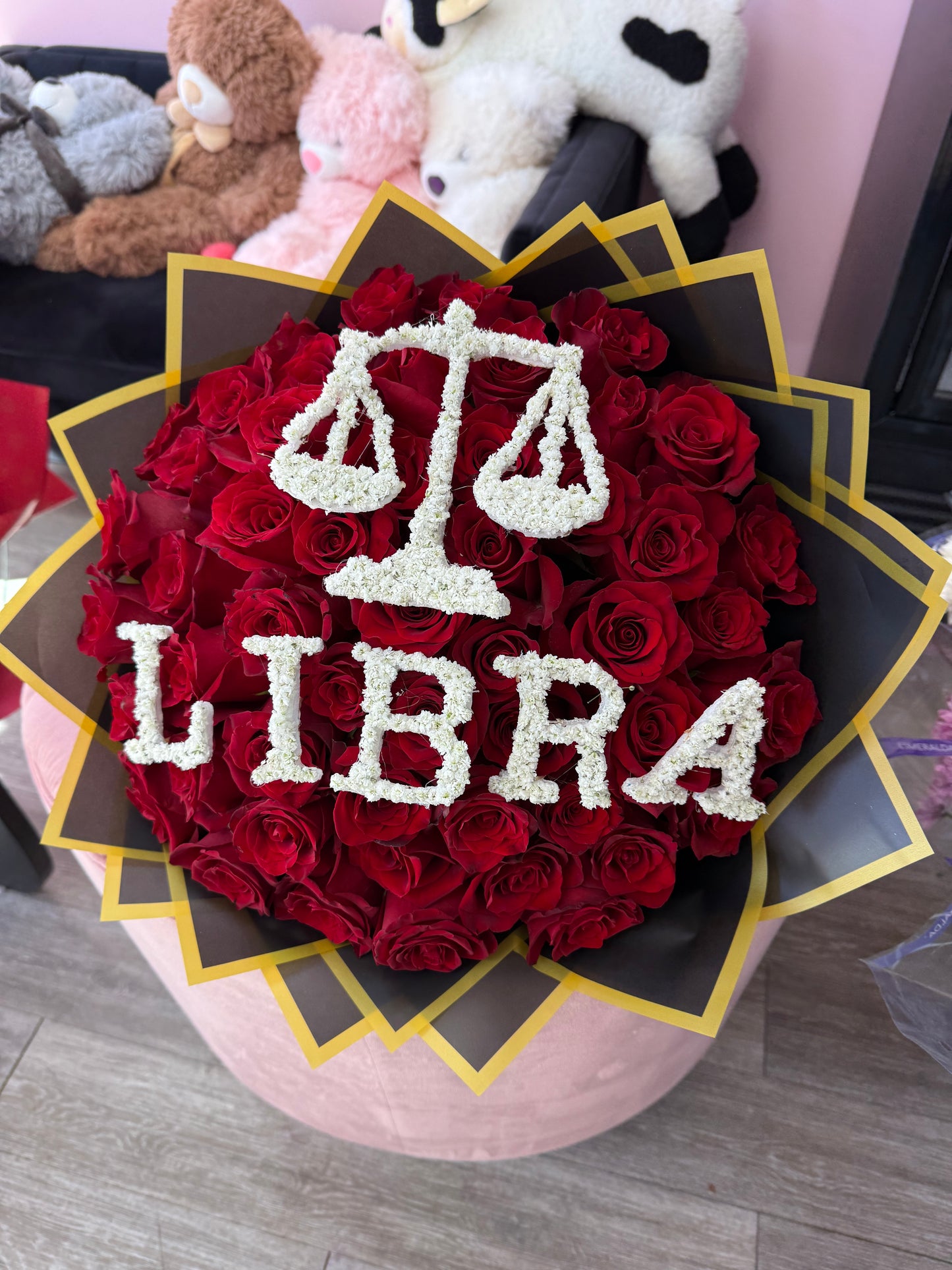 Theo’s signature bouquet
