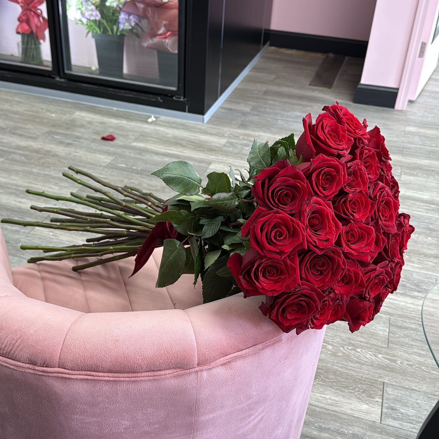 Theo’s signature bouquet