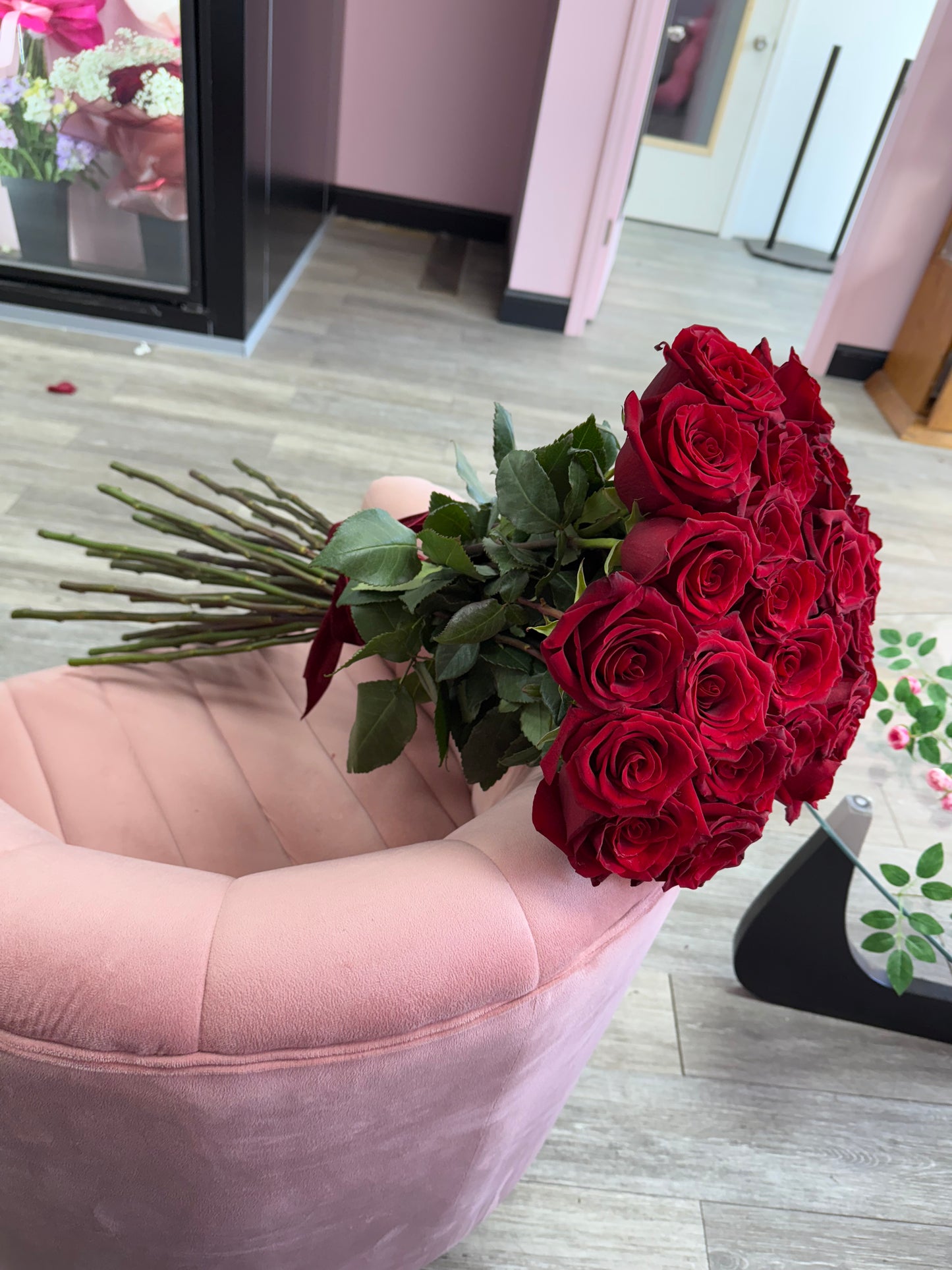 Theo’s signature bouquet
