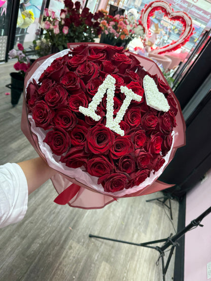 Theo’s signature bouquet