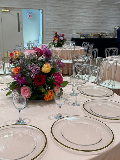 Summer centrepieces