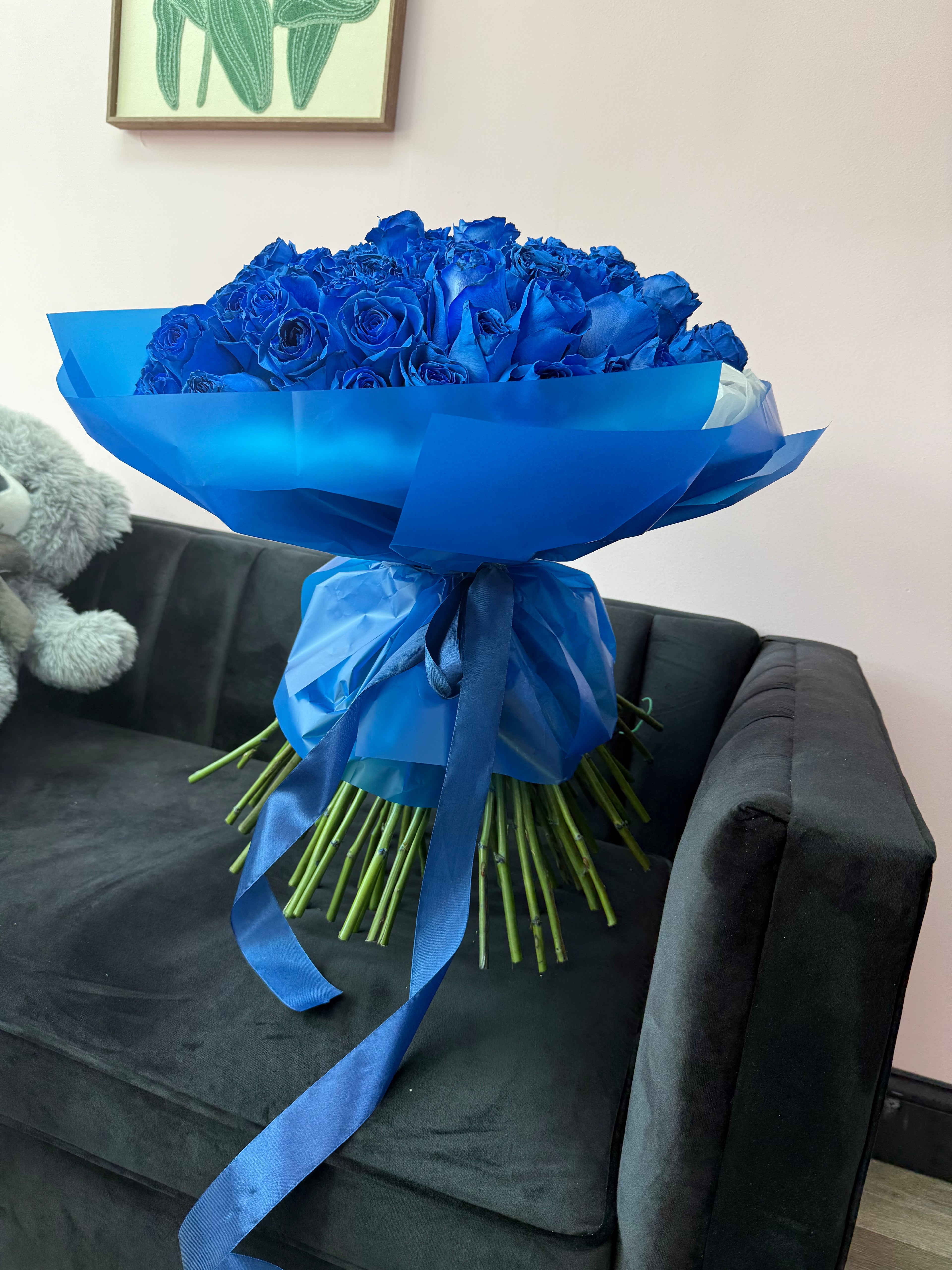 Blue Roses ( same day delivery )