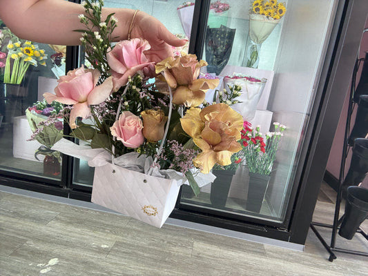 Purse bouquet