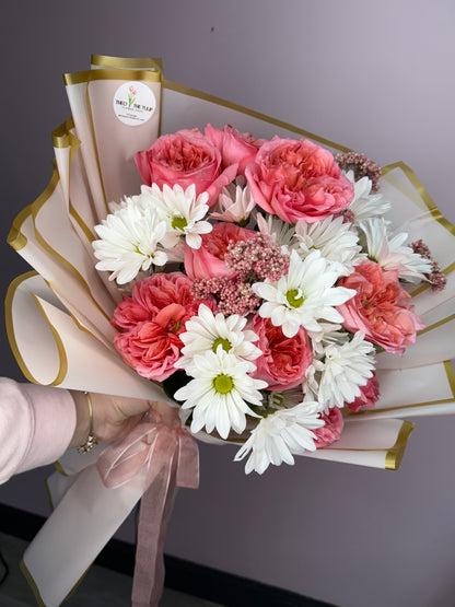 Blooming Garden Roses