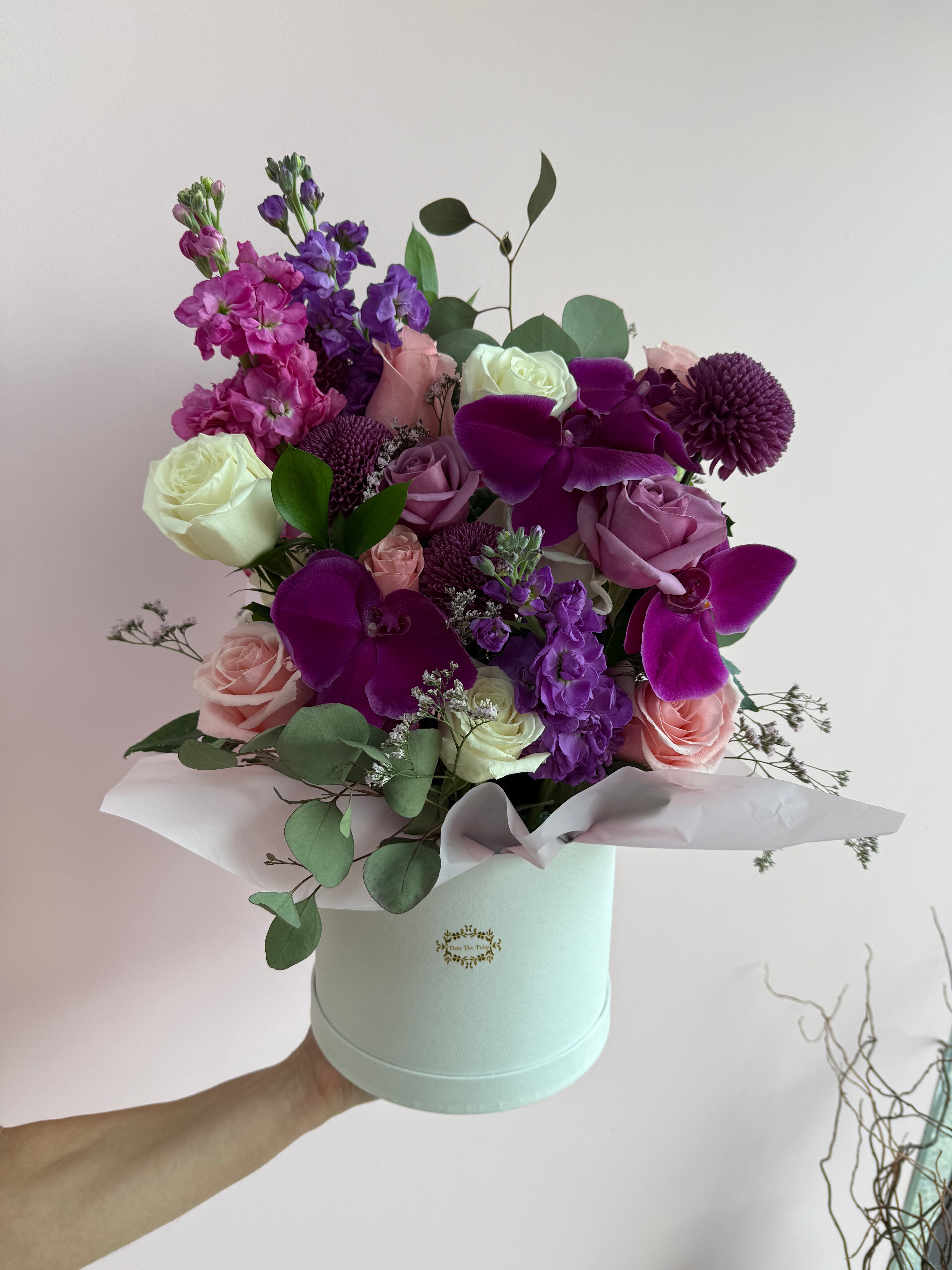 Seasonal box flowers