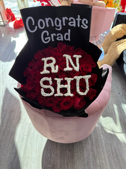 Theo’s signature bouquet