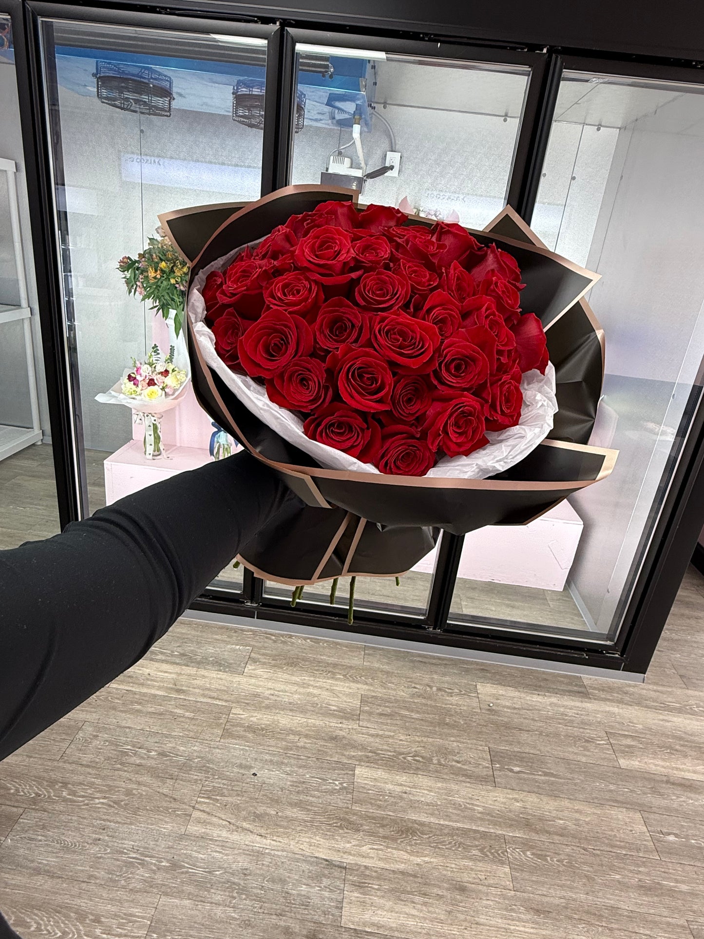 51 red roses(same day delivery )
