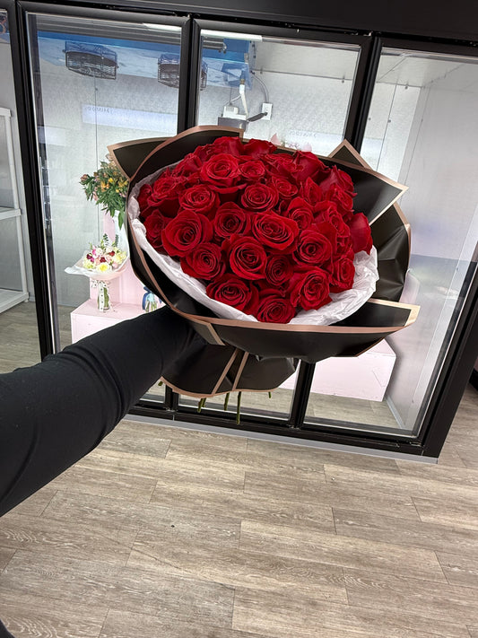 51 red roses(same day delivery )