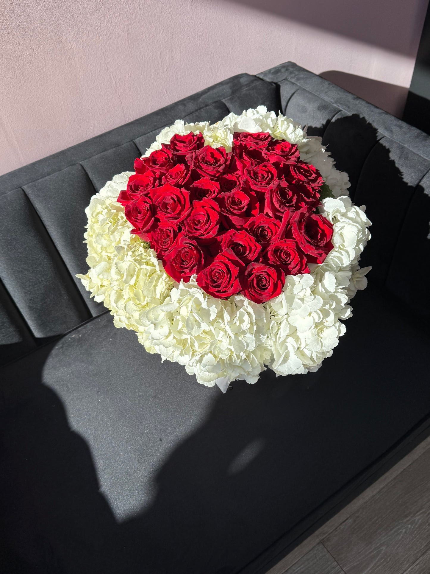 Hydrangea Heart box