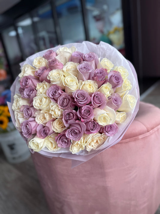 Purplish bouquet