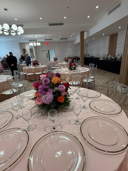 Summer centrepieces