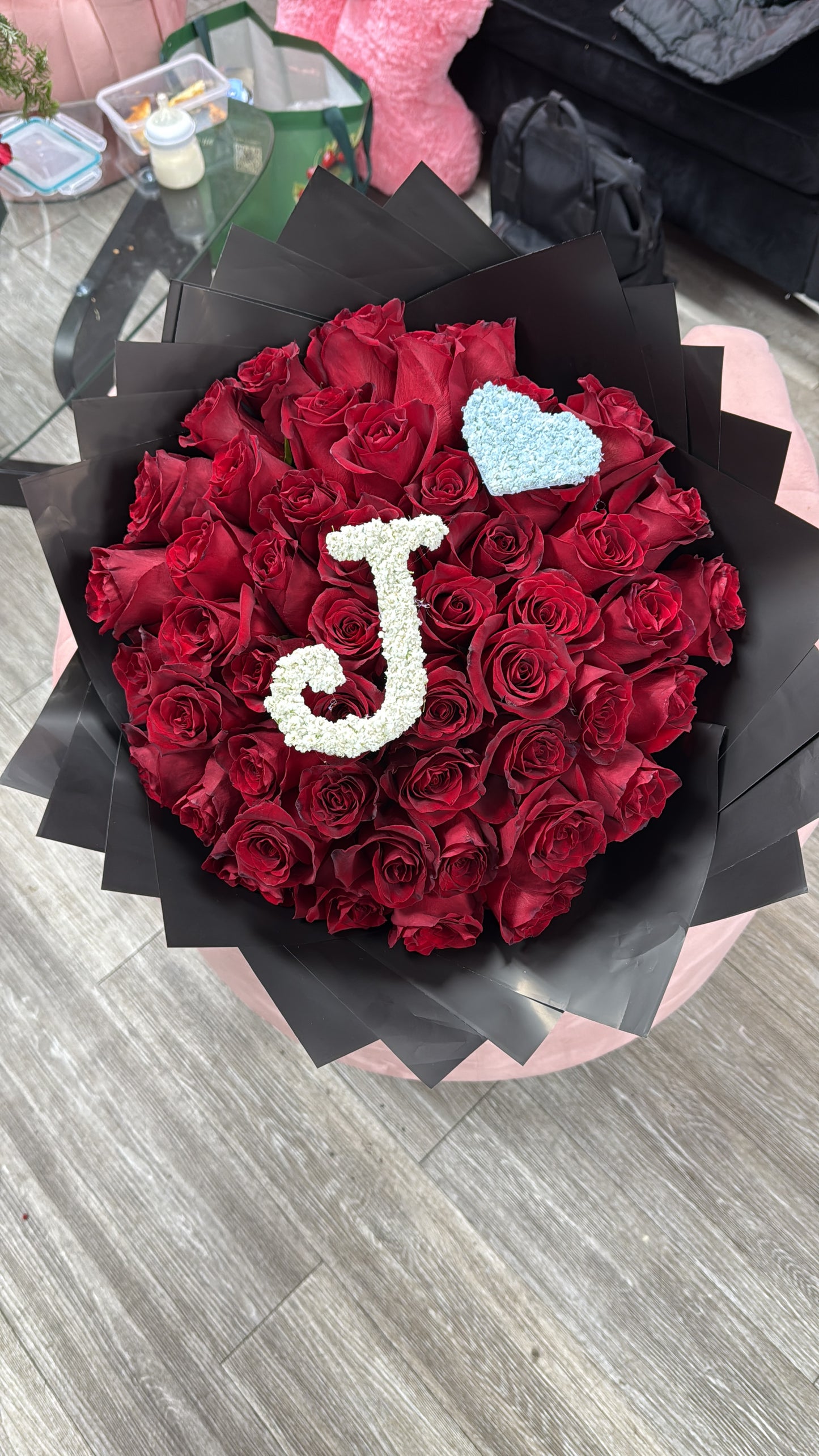 Theo’s signature bouquet