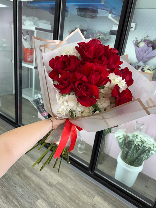 Red of love bouquet