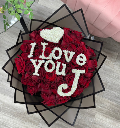 Theo’s signature bouquet