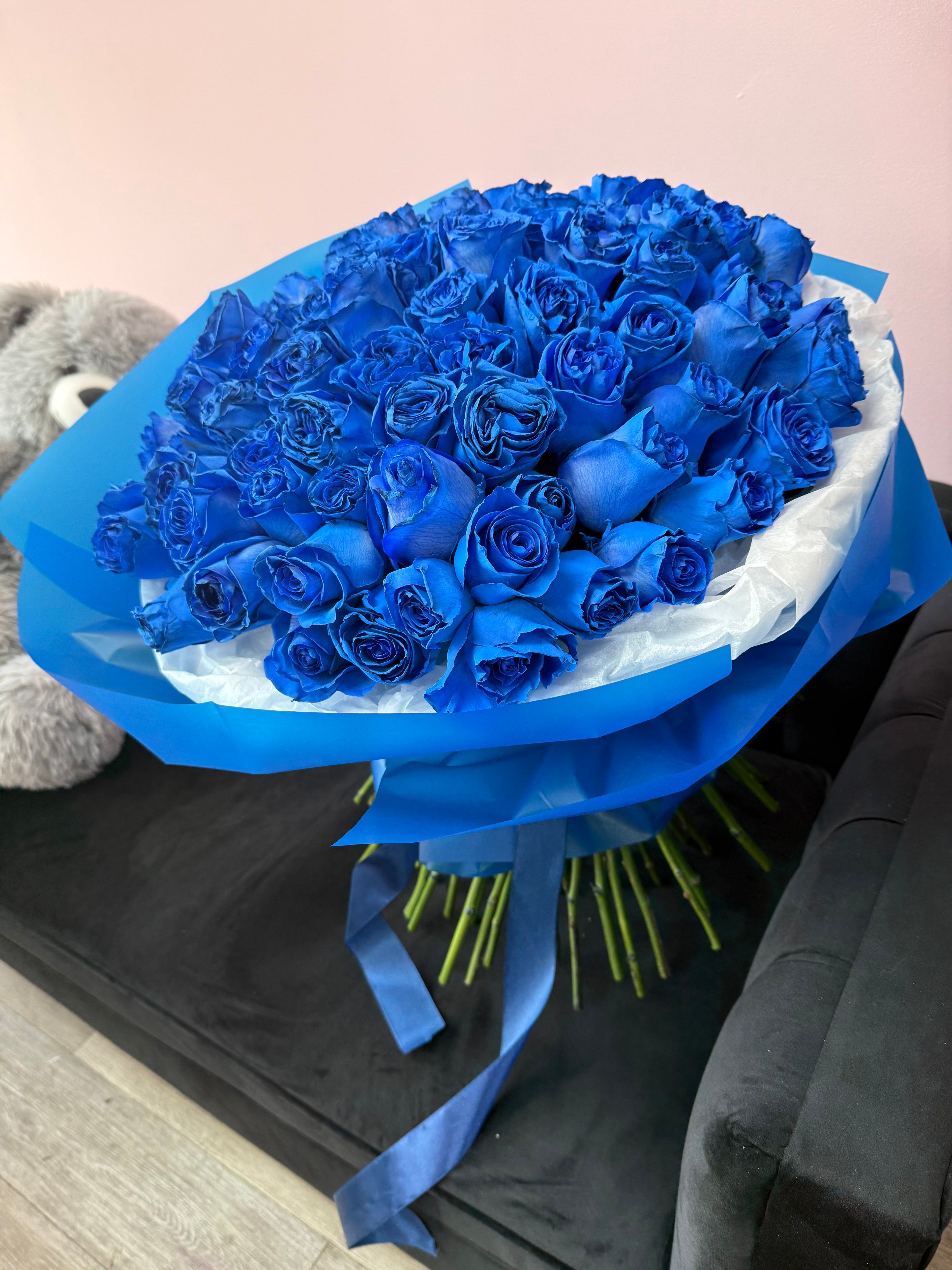Blue Roses ( same day delivery )