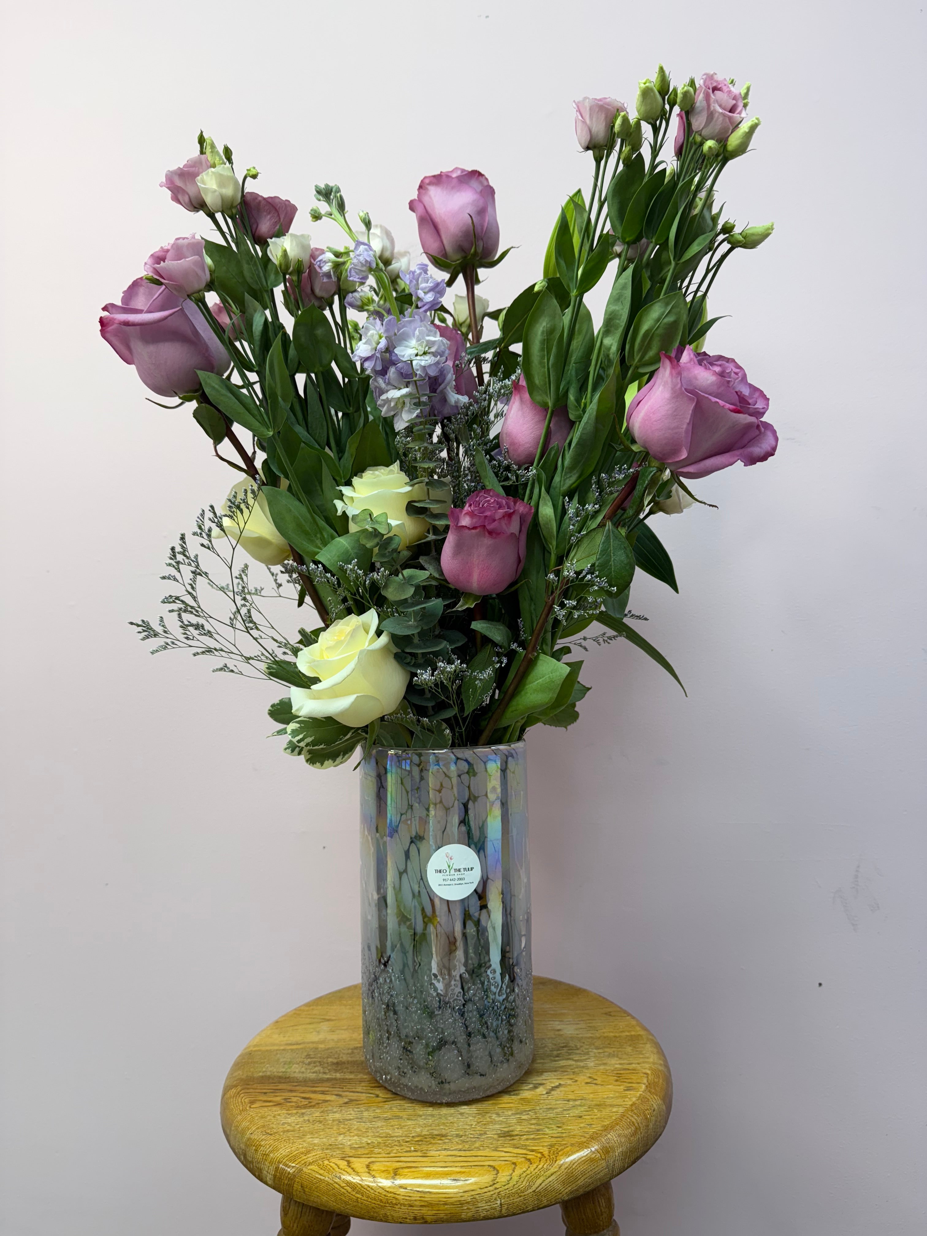 Angelic Arrangement with vase