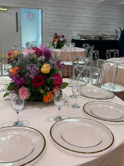 Summer centrepieces
