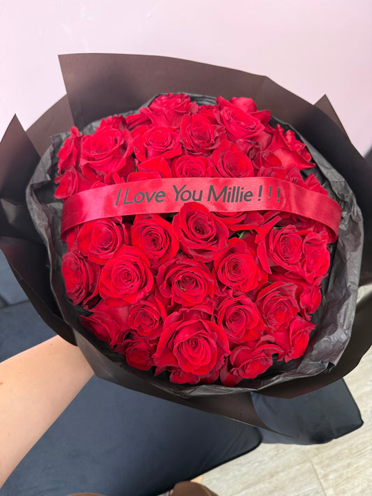 Costum Ribbon bouquet