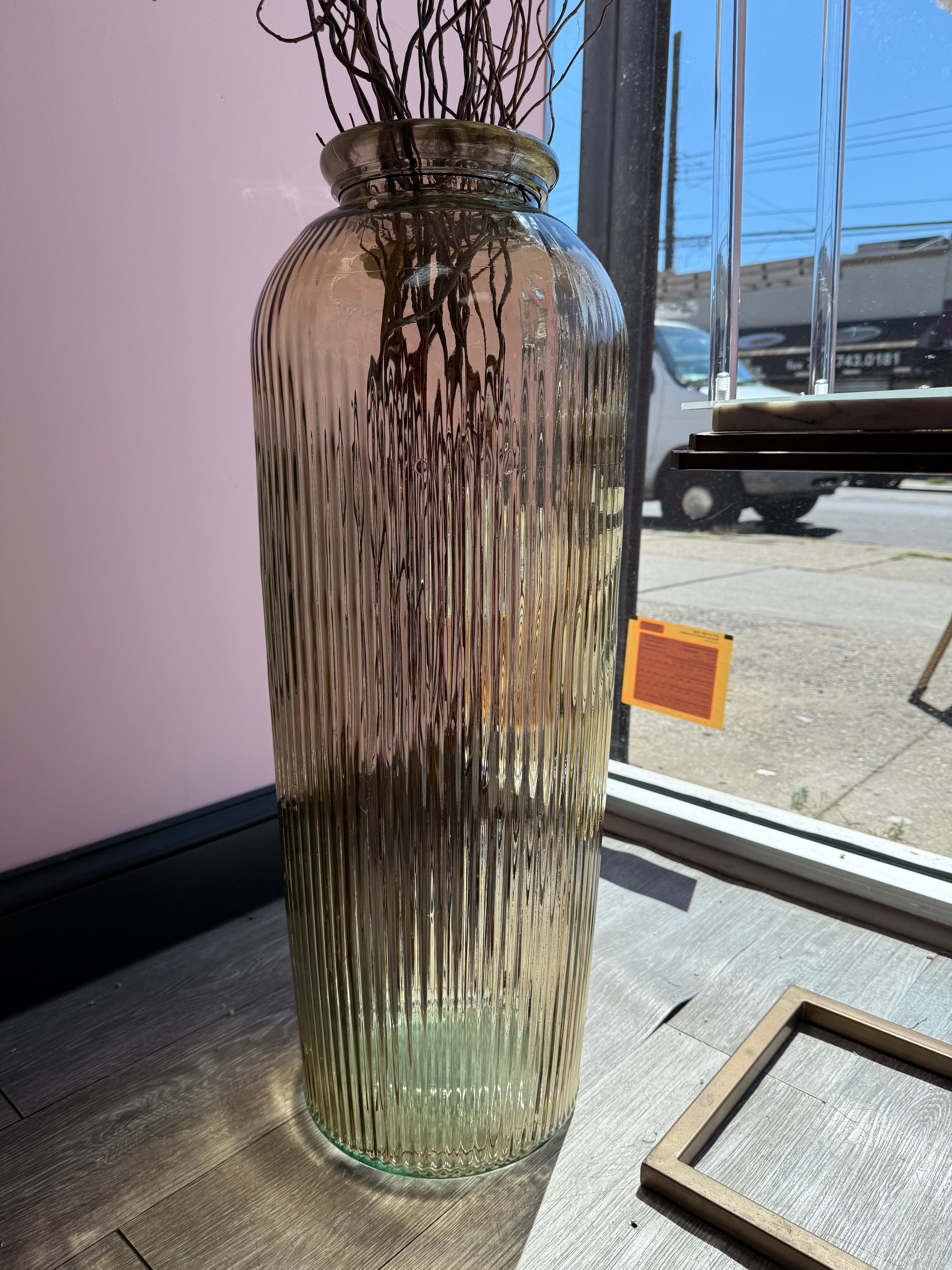 Tall vase for decor