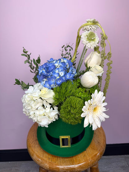 ‘Lucky Blooms’ Arrangement (blue)