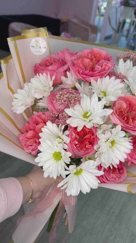 Blooming Garden Roses