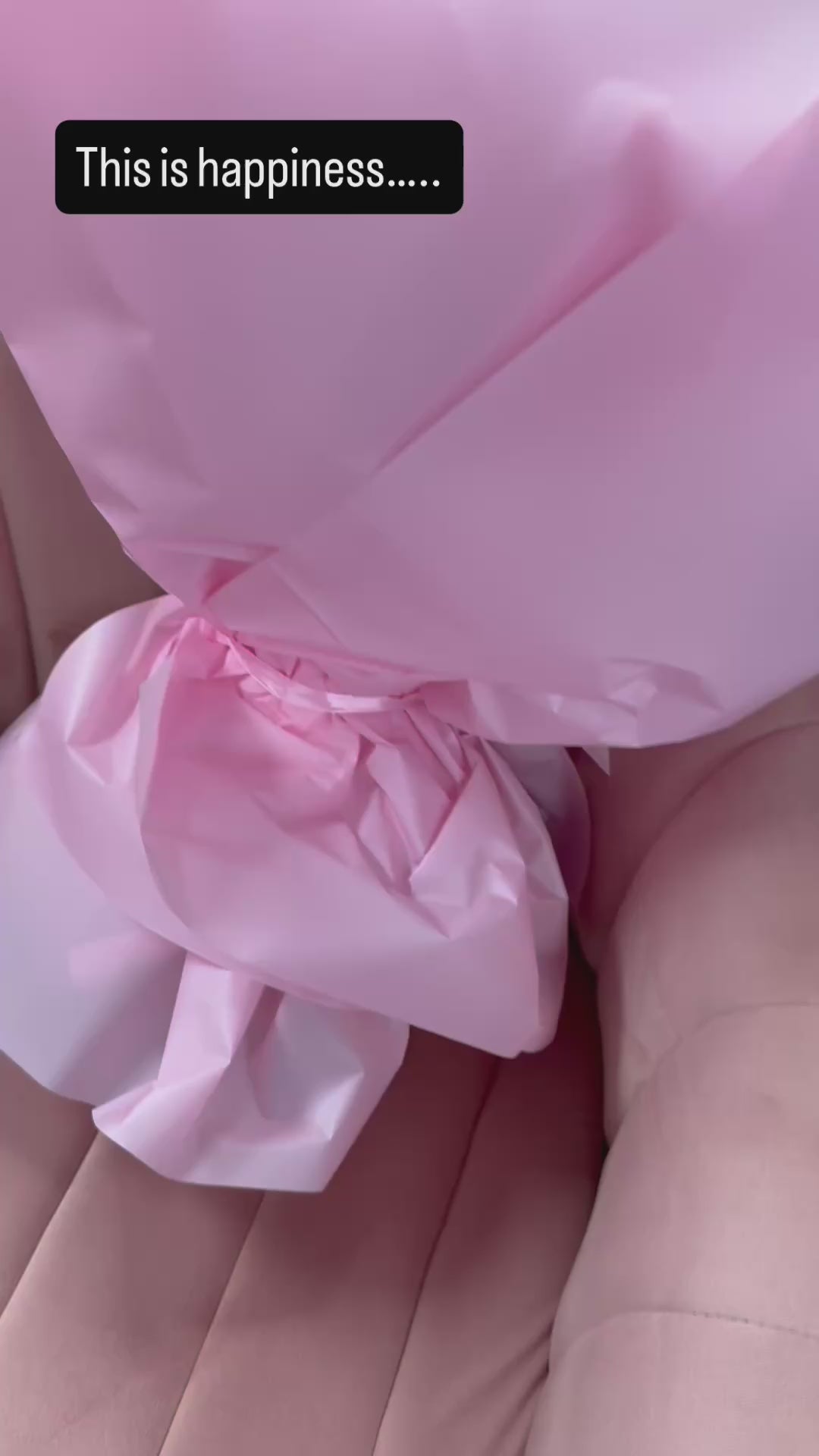 Big bouquet of pink peony’s