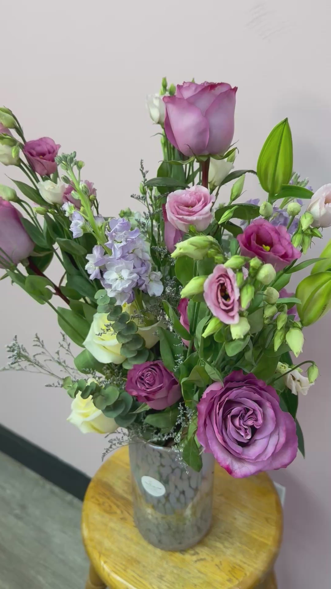 Angelic Arrangement with vase